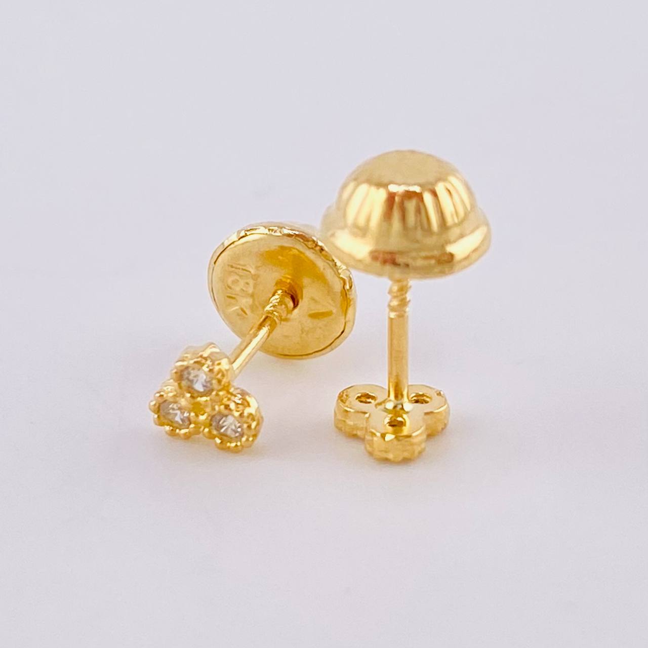 Topos Trio Circular 0.55 g / 3.6 mm Oro Amarillo 18K