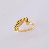 Piercing Corazon Medio 0.6gr / 9mm Oro Amarillo 18K *