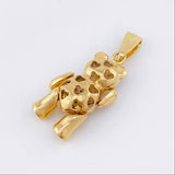 Dije Oso Articulado 4.7gr / 1 1/4 in / Oro Amarillo 18K ©
