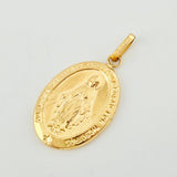 Dije Virgen Milagrosa 3.55gr / 1 1/2 in / Oro Amarillo 18K ©