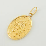 Dije Virgen Milagrosa 3.55gr / 1 1/2 in / Oro Amarillo 18K ©