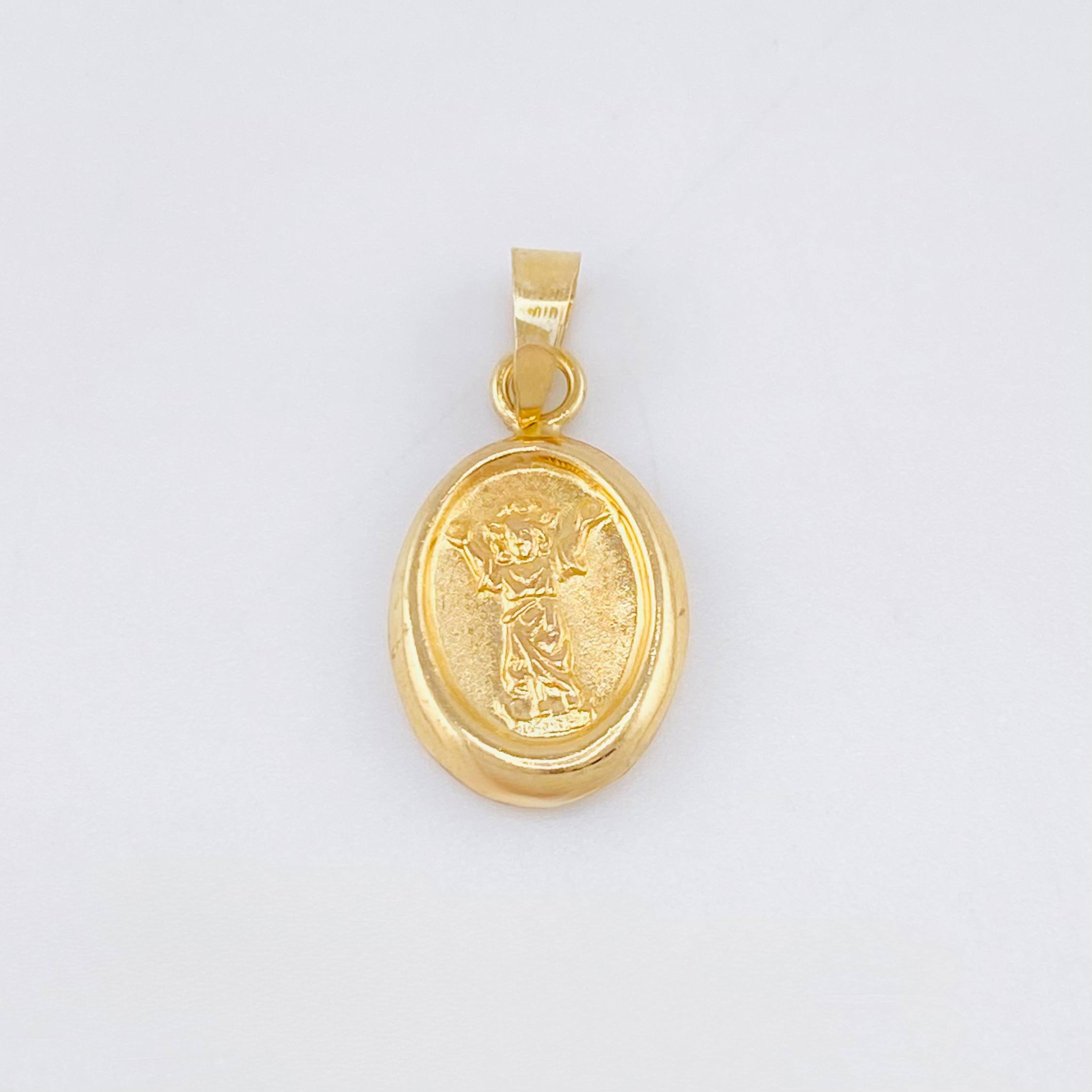 Dije Divino Niño 1.95gr / 1 1/4 in / Oro Amarillo 18K ©
