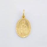 Dije Virgen Milagrosa 2.05gr / 1 in / Oro Amarillo 18K ©