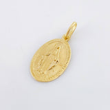 Dije Virgen Milagrosa 2.05gr / 1 in / Oro Amarillo 18K ©