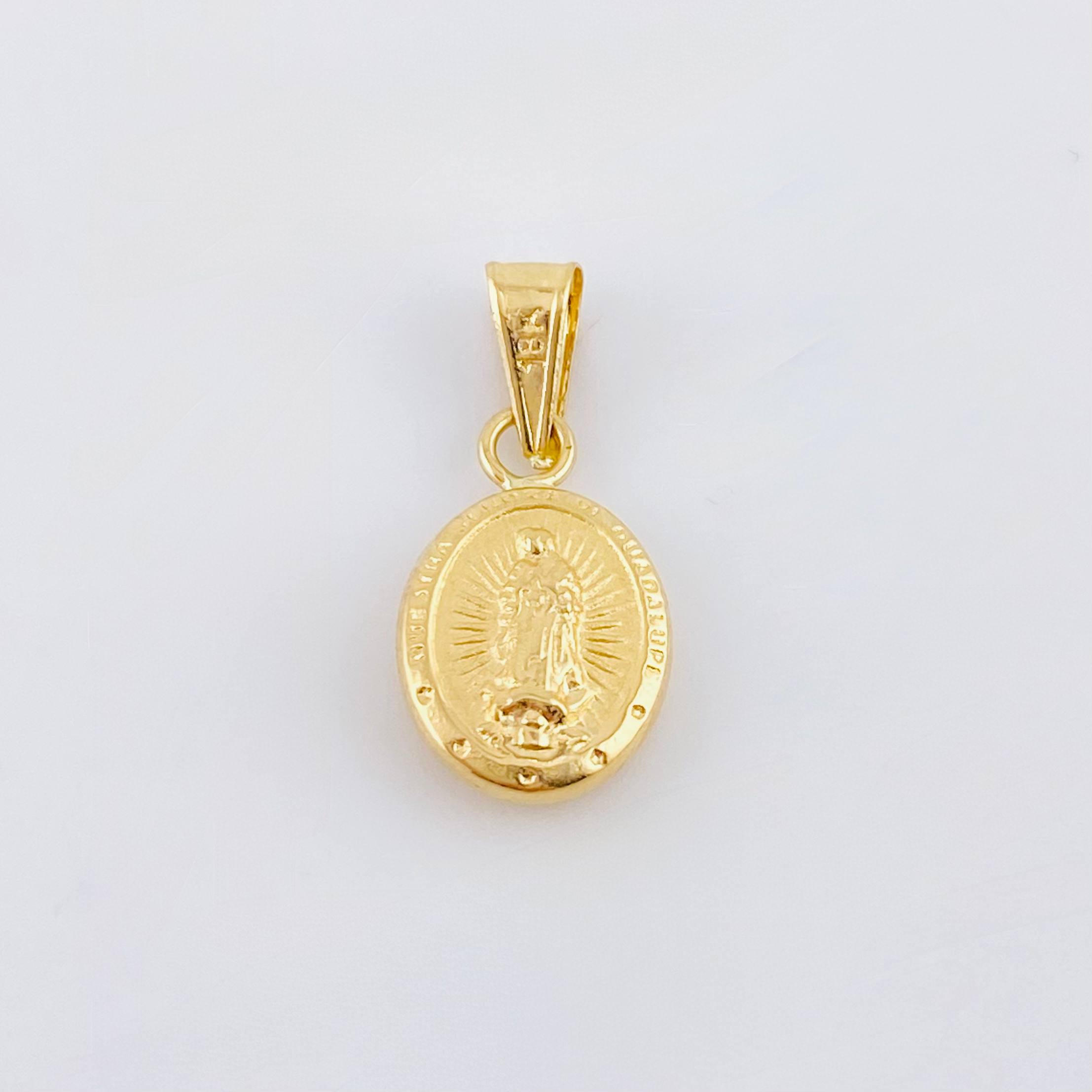 Dije Virgen Guadalupe 0.5gr / 3/4 in / Oro Amarillo 18K ©