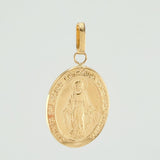 Dije Virgen Milagrosa 3.55gr / 1 1/2 in / Oro Amarillo 18K ©