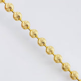 Cadena Militar Media Luna 27.65gr / 27 1/2 in / 5mm Oro Amarillo Nac.Esp. 18K