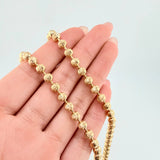 Cadena Militar Media Luna 27.65gr / 27 1/2 in / 5mm Oro Amarillo Nac.Esp. 18K