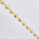Cadena Militar Media Luna 17.15gr / 23 1/2 in / 4mm Oro Amarillo Nac.Esp. 18K *