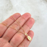 Venetian Chain and Pendant Set + Virgin of Guadalupe 1.8gr / 50cm / 18K Gold