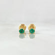 Topos Piedra 1gr / 3.1mm Esmeralda 50pts Oro Amarillo 18K (Joya) ©