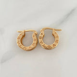 Candongas BV 4.75gr / 1/2 in / Oro Amarillo 18K %