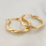 Candongas Bella 1.8 g / 1 in Oro Amarillo 18K