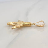 Pendant Airplane 1.65 g / 1 1/2 in 18K Yellow Gold