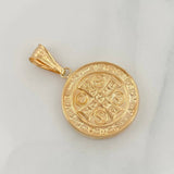 Dije San Benito 2.95 g / 1 1/4 in Oro Amarillo 18K