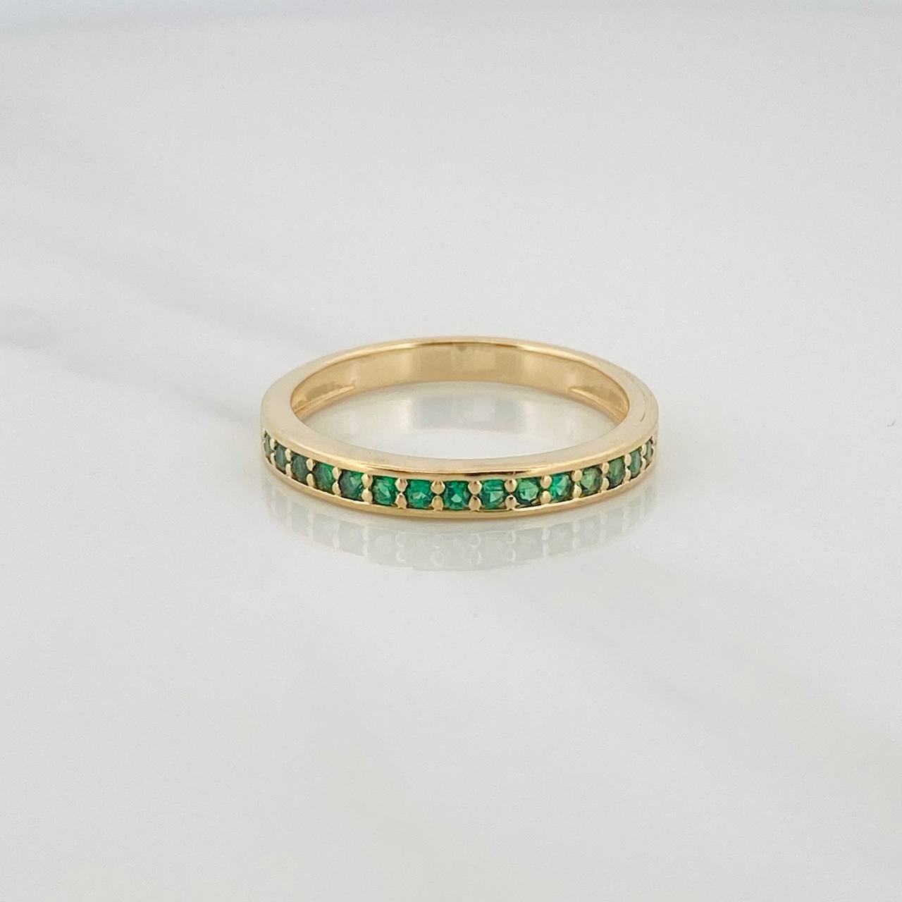 Half Eternity Ring 2.65g / Size 7 Yellow Gold 18K