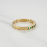 Half Eternity Ring 2.65g / Size 7 Yellow Gold 18K
