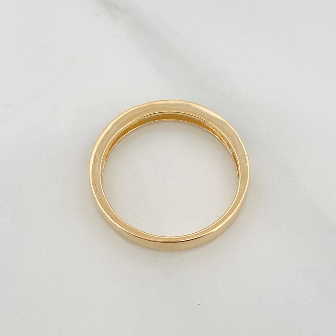 Half Eternity Ring 2.65g / Size 7 Yellow Gold 18K