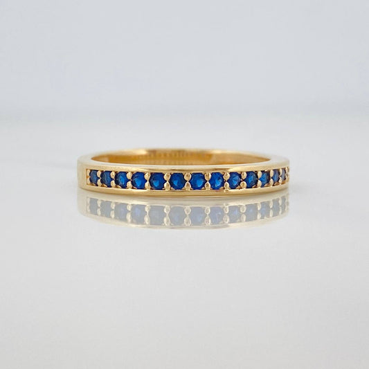 Half Eternity Ring 2.75g / Size 7 Yellow Gold 18K