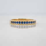 Half Eternity Ring 2.75g / Size 7 Yellow Gold 18K