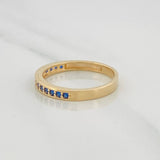 Half Eternity Ring 2.75g / Size 7 Yellow Gold 18K