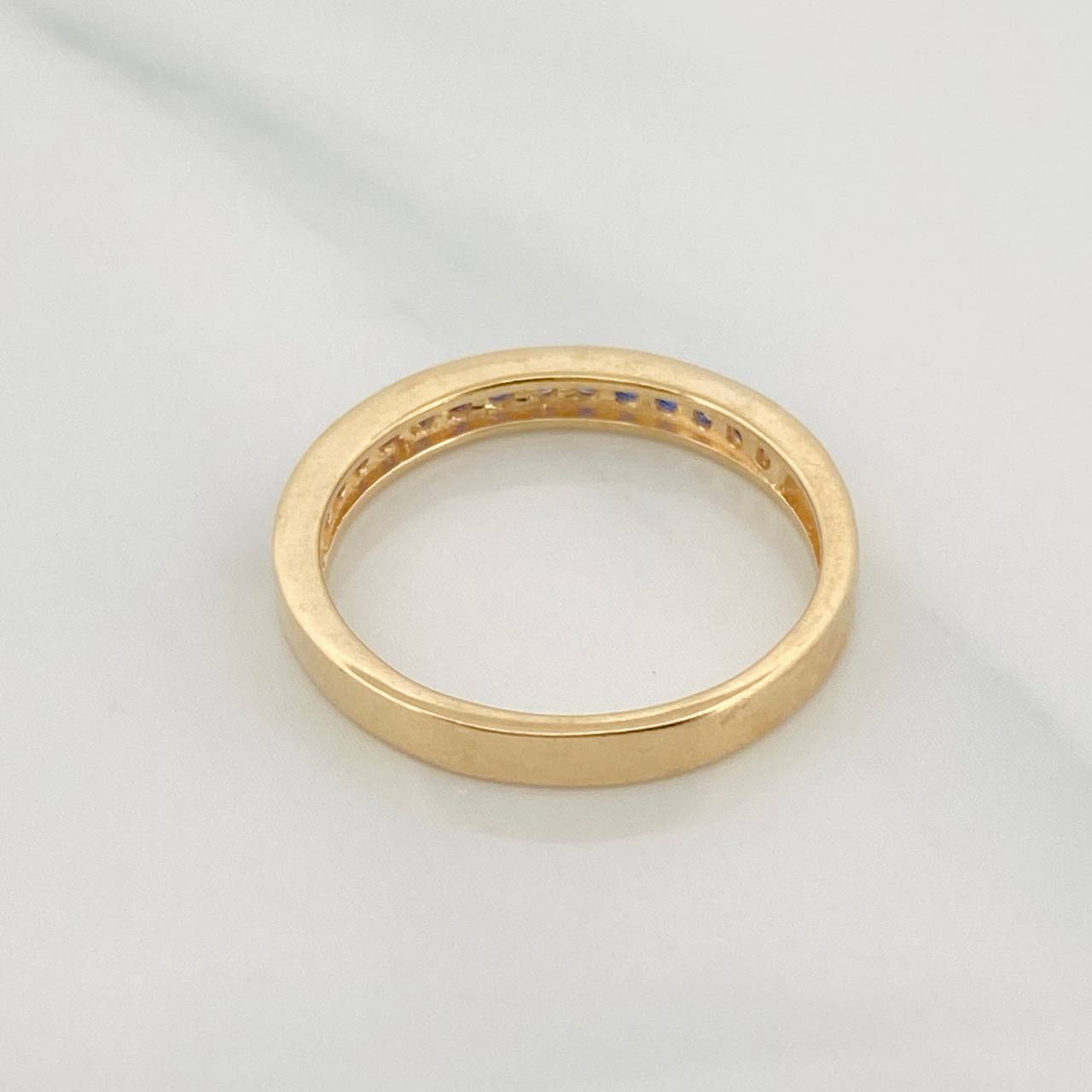 Half Eternity Ring 2.75g / Size 7 Yellow Gold 18K