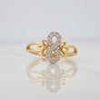 Infinity Ring 2.4g / T7 Two-Tone Yellow White Gold 18K