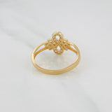 Infinity Ring 2.4g / T7 Two-Tone Yellow White Gold 18K
