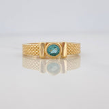 Halo Ring Band 3.7g / T6 Yellow Gold 18K