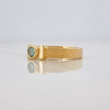 Halo Ring Band 3.7g / T6 Yellow Gold 18K