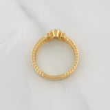 Halo Ring Band 3.7g / T6 Yellow Gold 18K