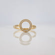Circle Ring 1.7g / T6 1/4 Yellow Gold 18K