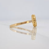 Circle Ring 1.7g / T6 1/4 Yellow Gold 18K