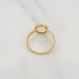 Circle Ring 1.7g / T6 1/4 Yellow Gold 18K
