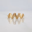 Zig Zag Ring 1.85g / T5 Yellow Gold 18K