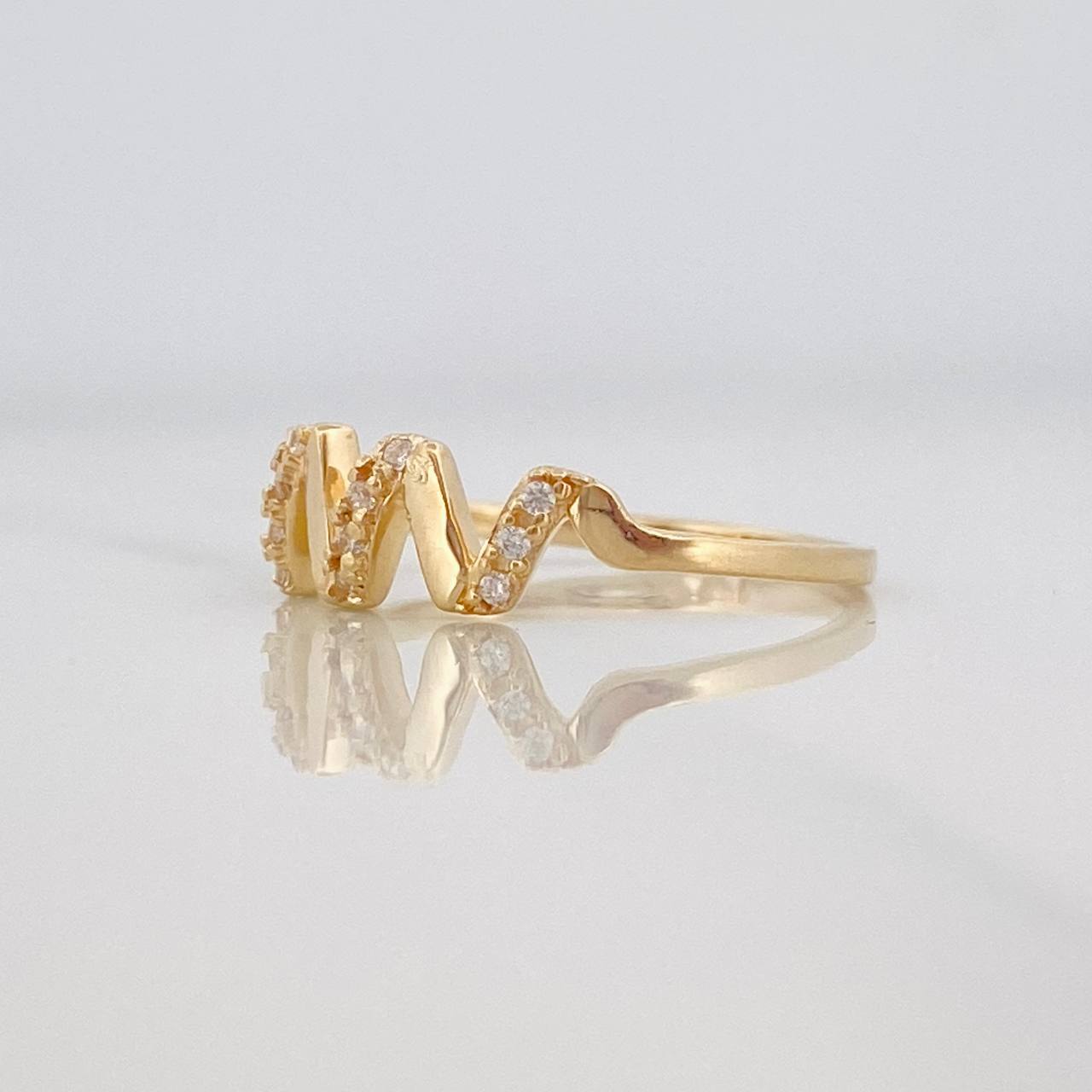 Zig Zag Ring 1.85g / T5 Yellow Gold 18K