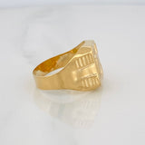 Horse Signet Ring 4g / T10 Yellow Gold 18K