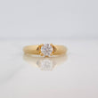 Solitaire Ring 2.55g / T6 1/4 Yellow Gold 18K