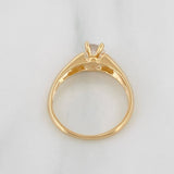 Solitaire Ring 2.55g / T6 1/4 Yellow Gold 18K