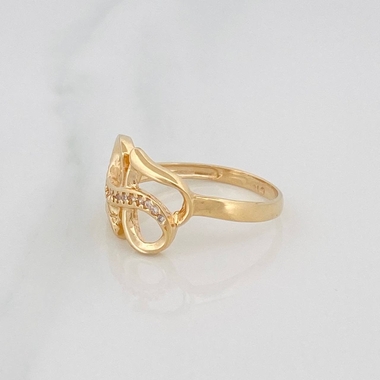 Infinity Ring 2.35g / T7 Yellow Gold 18K