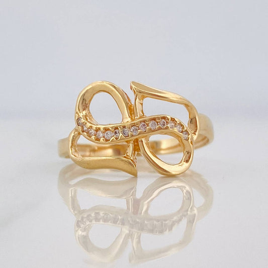 Infinity Ring 2.35g / T7 Yellow Gold 18K