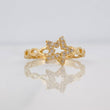Star Ring 1.5g / T6 3/4 Yellow Gold 18K