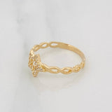Star Ring 1.5g / T6 3/4 Yellow Gold 18K