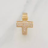 Cross Ring 3.65g / Size 6 3/4 Yellow Gold 18K