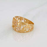 Hearts Ring 3.7g / T7 Yellow Gold 18K