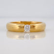 Solitaire Ring 6.55g / Size 7 3/4 Yellow Gold 18K