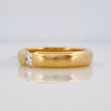 Solitaire Ring 6.55g / Size 7 3/4 Yellow Gold 18K