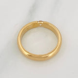 Solitaire Ring 6.55g / Size 7 3/4 Yellow Gold 18K