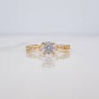 Solitaire Churumbela Ring 1.85g / T6 Yellow Gold 18K