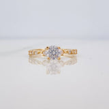 Solitaire Churumbela Ring 1.85g / T6 Yellow Gold 18K